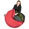 Santa's Bag 36" Hanging Christmas Wreath Storage Container